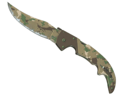 ★ StatTrak™ Falchion Knife | Forest DDPAT (Well-Worn)