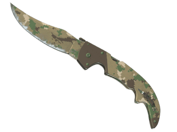 ★ StatTrak™ Falchion Knife | Forest DDPAT (Well-Worn)