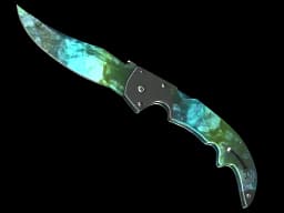 ★ StatTrak™ Falchion Knife | Gamma Doppler (Factory New)