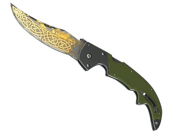 ★ StatTrak™ Falchion Knife | Lore (Battle-Scarred)
