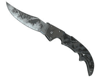 ★ StatTrak™ Falchion Knife | Night (Battle-Scarred)