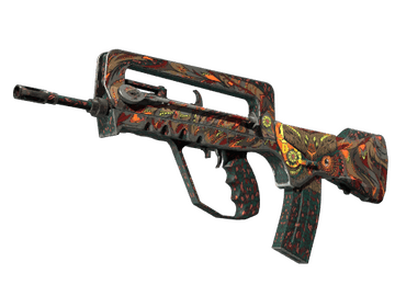 StatTrak™ FAMAS | Eye of Athena (Field-Tested)