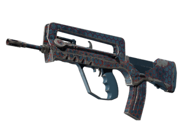 StatTrak™ FAMAS | Hexane (Well-Worn)