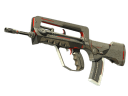 StatTrak™ FAMAS | Mecha Industries (Battle-Scarred)