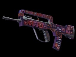 StatTrak™ FAMAS | Rapid Eye Movement (Minimal Wear)
