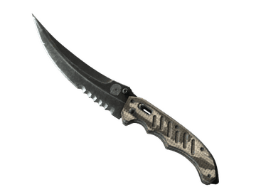 ★ StatTrak™ Flip Knife | Black Laminate