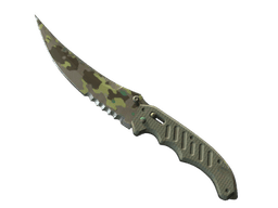 ★ StatTrak™ Flip Knife | Boreal Forest (Well-Worn)