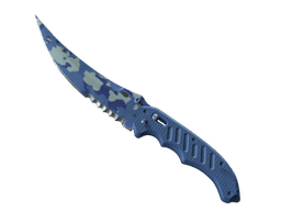 ★ StatTrak™ Flip Knife | Bright Water (Minimal Wear)