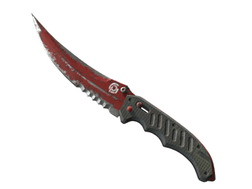 ★ StatTrak™ Flip Knife | Crimson Web