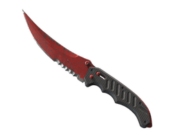 ★ StatTrak™ Flip Knife | Crimson Web (Field-Tested)
