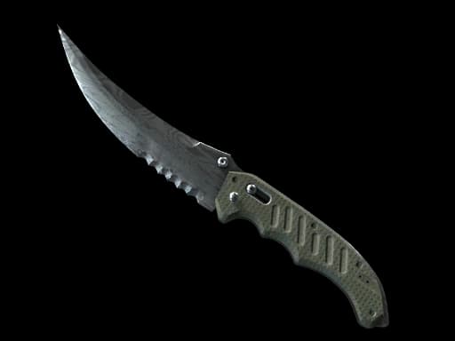 ★ StatTrak™ Flip Knife | Damascus Steel