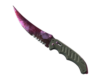 ★ StatTrak™ Flip Knife | Doppler (Minimal Wear)