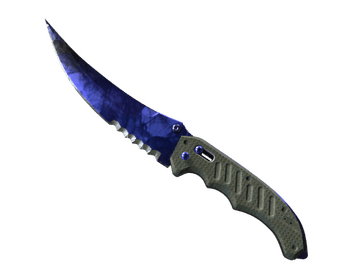 ★ StatTrak™ Flip Knife | Doppler (Minimal Wear)