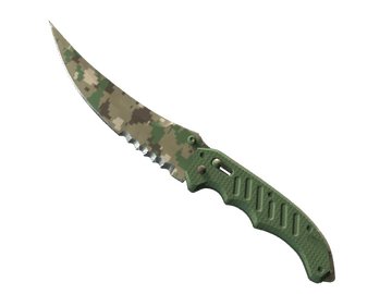 ★ StatTrak™ Flip Knife | Forest DDPAT