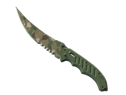 ★ StatTrak™ Flip Knife | Forest DDPAT (Well-Worn)