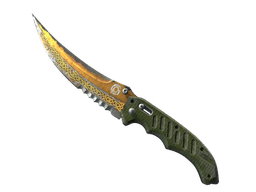 ★ StatTrak™ Flip Knife | Lore (Battle-Scarred)