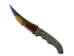 ★ StatTrak™ Flip Knife | Marble Fade (Minimal Wear)