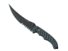 ★ StatTrak™ Flip Knife | Night (Well-Worn)
