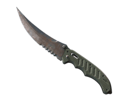 ★ StatTrak™ Flip Knife | Rust Coat (Well-Worn)