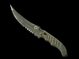 ★ StatTrak™ Flip Knife | Safari Mesh (Battle-Scarred)
