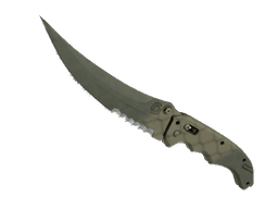 ★ StatTrak™ Flip Knife | Safari Mesh (Factory New)