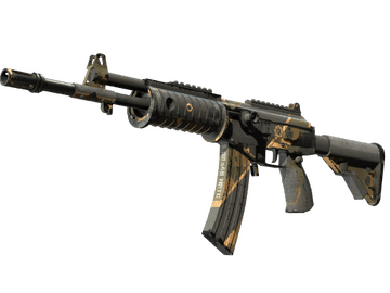 StatTrak™ Galil AR | Black Sand (Battle-Scarred)