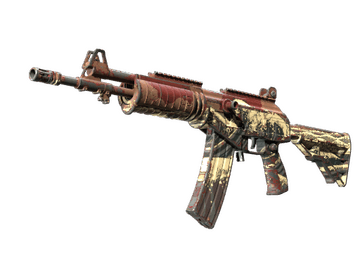 StatTrak™ Galil AR | Crimson Tsunami (Well-Worn)