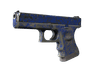 StatTrak™ Glock-18 | Blue Fissure (Battle-Scarred)