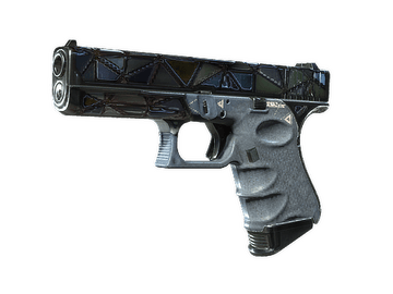 StatTrak™ Glock-18 | Mirror Mosaic (Well-Worn)