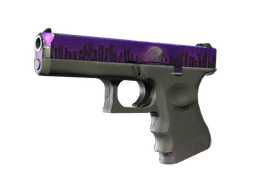 StatTrak™ Glock-18 | Moonrise (Well-Worn)