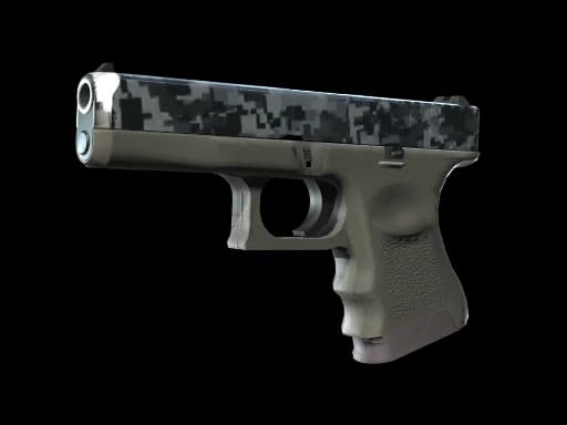StatTrak™ Glock-18 | Steel Disruption (Field-Tested)