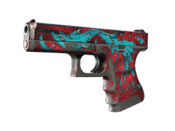 StatTrak™ Glock-18 | Water Elemental (Battle-Scarred)