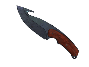 ★ StatTrak™ Gut Knife | Blue Steel (Factory New)
