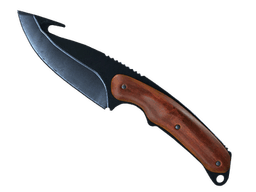 ★ StatTrak™ Gut Knife | Blue Steel (Well-Worn)