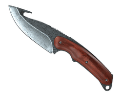 ★ StatTrak™ Gut Knife | Damascus Steel (Well-Worn)