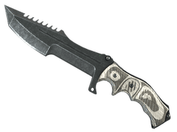 ★ StatTrak™ Huntsman Knife | Black Laminate (Factory New)
