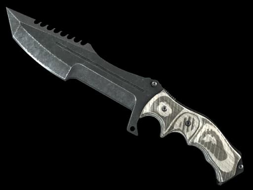 ★ StatTrak™ Huntsman Knife | Black Laminate
