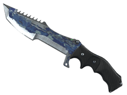 ★ StatTrak™ Huntsman Knife | Bright Water (Battle-Scarred)