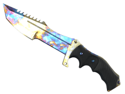 ★ StatTrak™ Huntsman Knife | Case Hardened (Well-Worn)