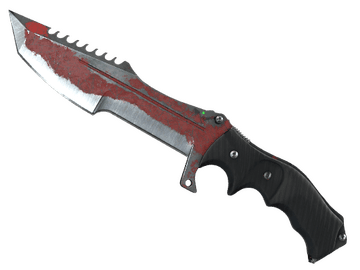★ StatTrak™ Huntsman Knife | Crimson Web (Battle-Scarred)