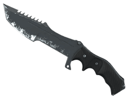 ★ StatTrak™ Huntsman Knife | Night (Well-Worn)