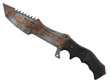 ★ StatTrak™ Huntsman Knife | Rust Coat (Battle-Scarred)