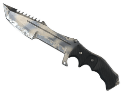 ★ StatTrak™ Huntsman Knife | Scorched (Well-Worn)