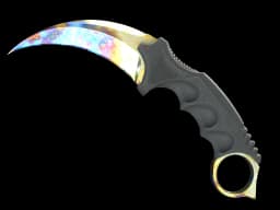★ StatTrak™ Karambit | Case Hardened (Field-Tested)
