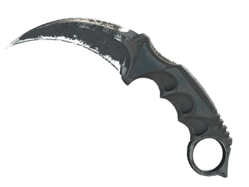★ StatTrak™ Karambit | Night (Battle-Scarred)