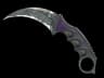 ★ StatTrak™ Karambit | Ultraviolet (Battle-Scarred)
