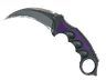 ★ StatTrak™ Karambit | Ultraviolet (Field-Tested)