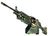StatTrak™ M249 | Emerald Poison Dart (Field-Tested)