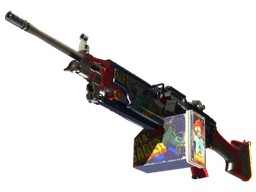 StatTrak™ M249 | Nebula Crusader (Factory New)