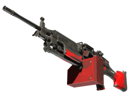 StatTrak™ M249 | System Lock (Battle-Scarred)